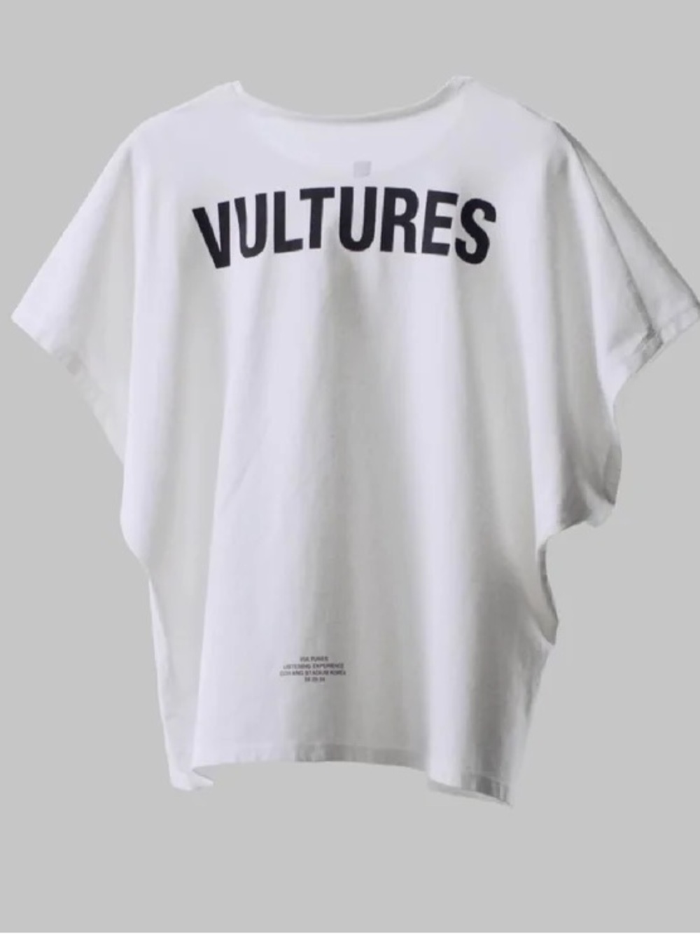 ⚡ FOR SALE: RARE Yeezy ¥$ Vultures Korea Exclusive "Box T" (White) ⚡ Size 2